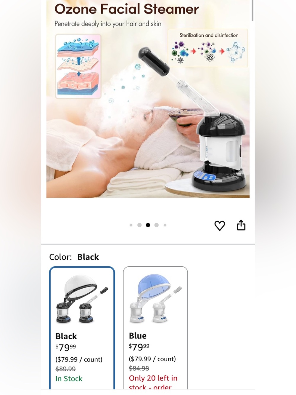 Hair and Beauty Steamer - Picture 3 of 5